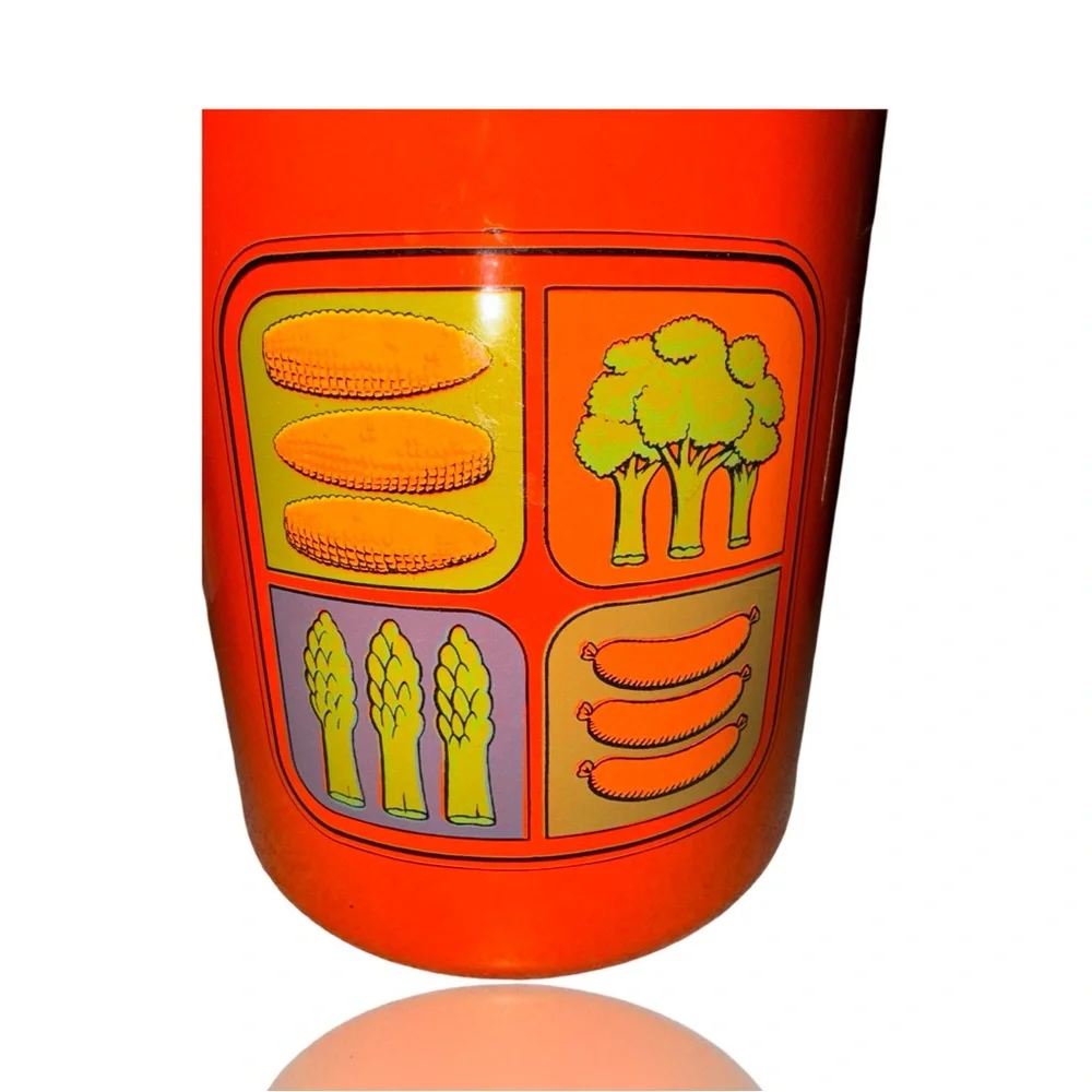 Vintage asparagus enamelware
